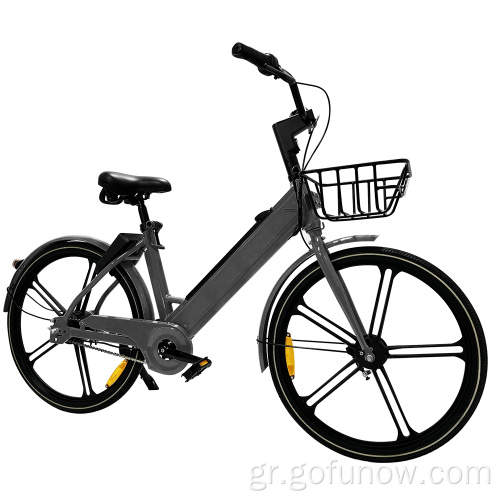Η ηλεκτρική μίσθωση ποδηλάτων μοιράστηκε ποδήλατο eBikes